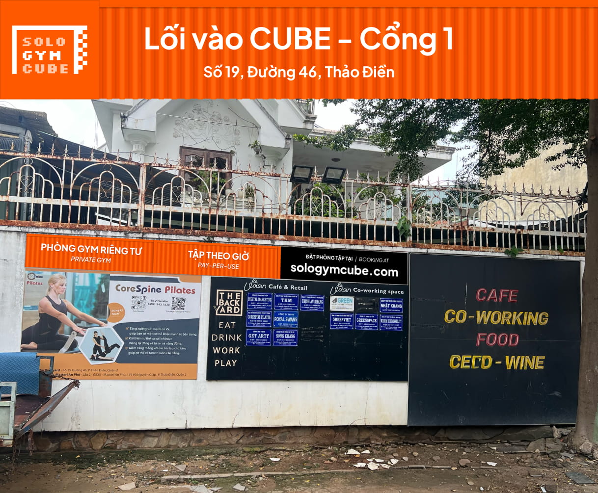 SOLO GYM CUBE - THẢO ĐIỀN media 1